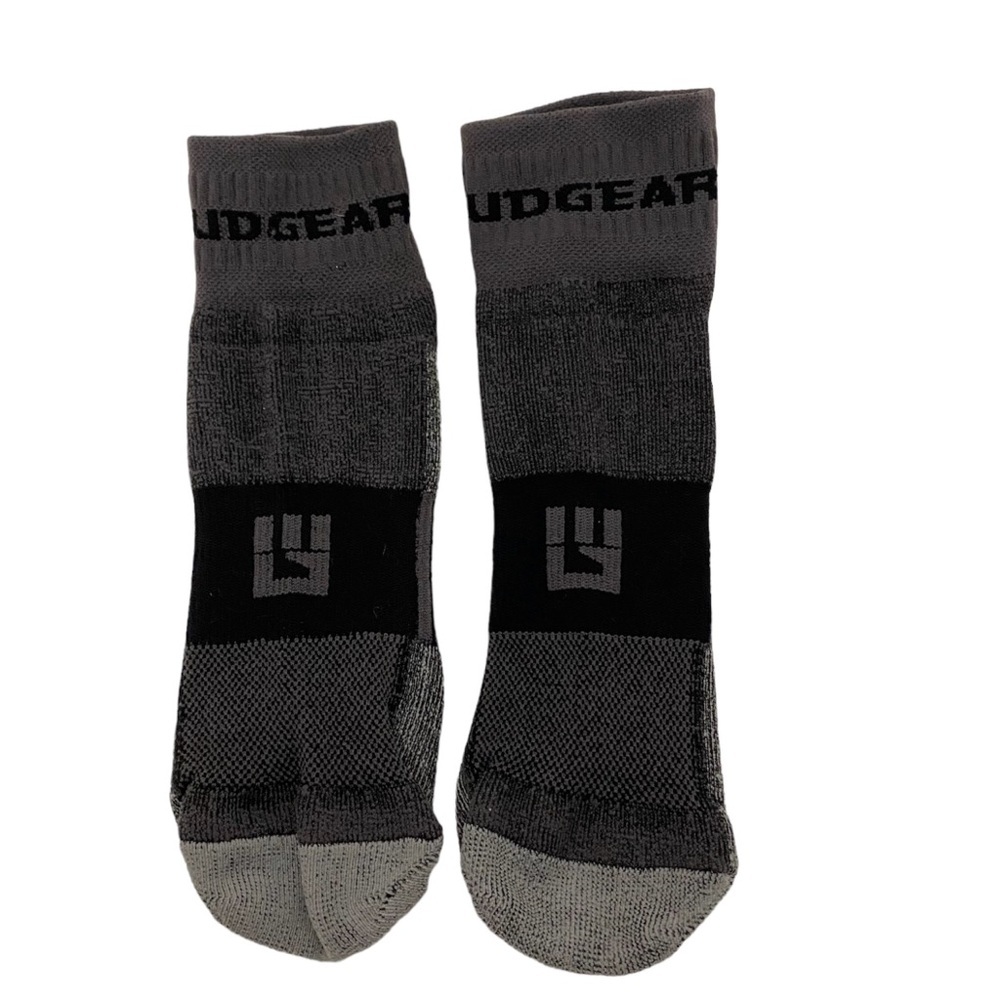 MudGear Quarter Crew Trail Running Socks - Crew Length Socks, Men and Women